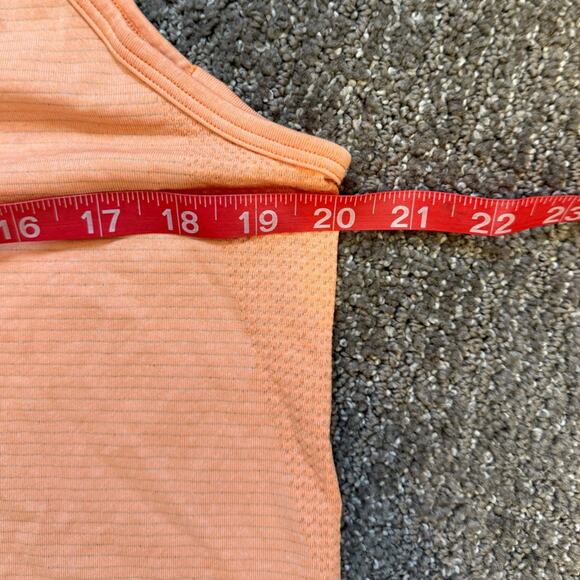 Lululemon Men’s Swiftly Tech Tank Top Orange Medium - Picture 8 of 10